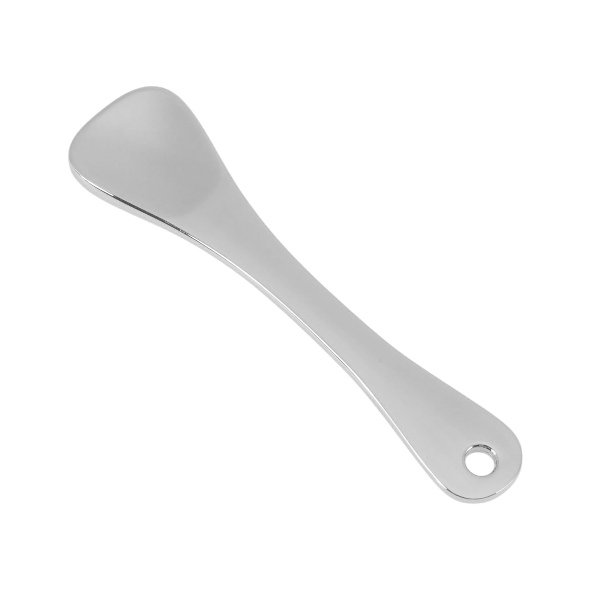 Unique Bargains Sturdy Mini Makeup Cosmetic Spoon 2pcs Silver Tone
