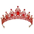 thumbnail image 2 of Decorative Princess Dazzling Rhinestone Silver Metal Headbands Wedding Birthday Party Prom Headpieces for Brides Bridesmaids Women Girls Kids, 2 of 5