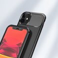 thumbnail image 4 of for iPhone 11 Case Carbon Fiber Patterned, Military-Grade Drop Cover, Slim Shockproof TPU Rubber for iPhone 11 Anti-Scratch,Supports Wireless Charging,Blue, 4 of 9
