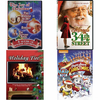 Christmas Holiday Movies DVD 4 Pack Assorted Bundle: Multi Christmas Features, Miracle on 34th Street, Holiday Fire, Paw Patrol: Pups Save Christmas