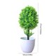thumbnail image 3 of Decoraciones de Pascua, adornos de Pascua, plantas artificiales de Pascua, bonsáis, pequeñas plantas verdes en macetas, flores, bolas de árbol, adornos de escritorio, mini plantas bonsái, plantas de s, 3 of 7