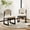 Beige + Black, variant on bokifol Modern Dining Chairs Set of 2,36.6" Modern Accent Dining Chair for Dining Room/Reception Room,Upholstered(Beige + Gold)