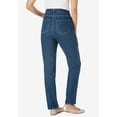 thumbnail image 2 of Woman Within Plus Size Stretch Denim 5-Pocket Straight-Leg Jeans, 2 of 6