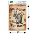thumbnail image 6 of Welcome to Nut House Crazy Home Business Office Sign, 6 of 7