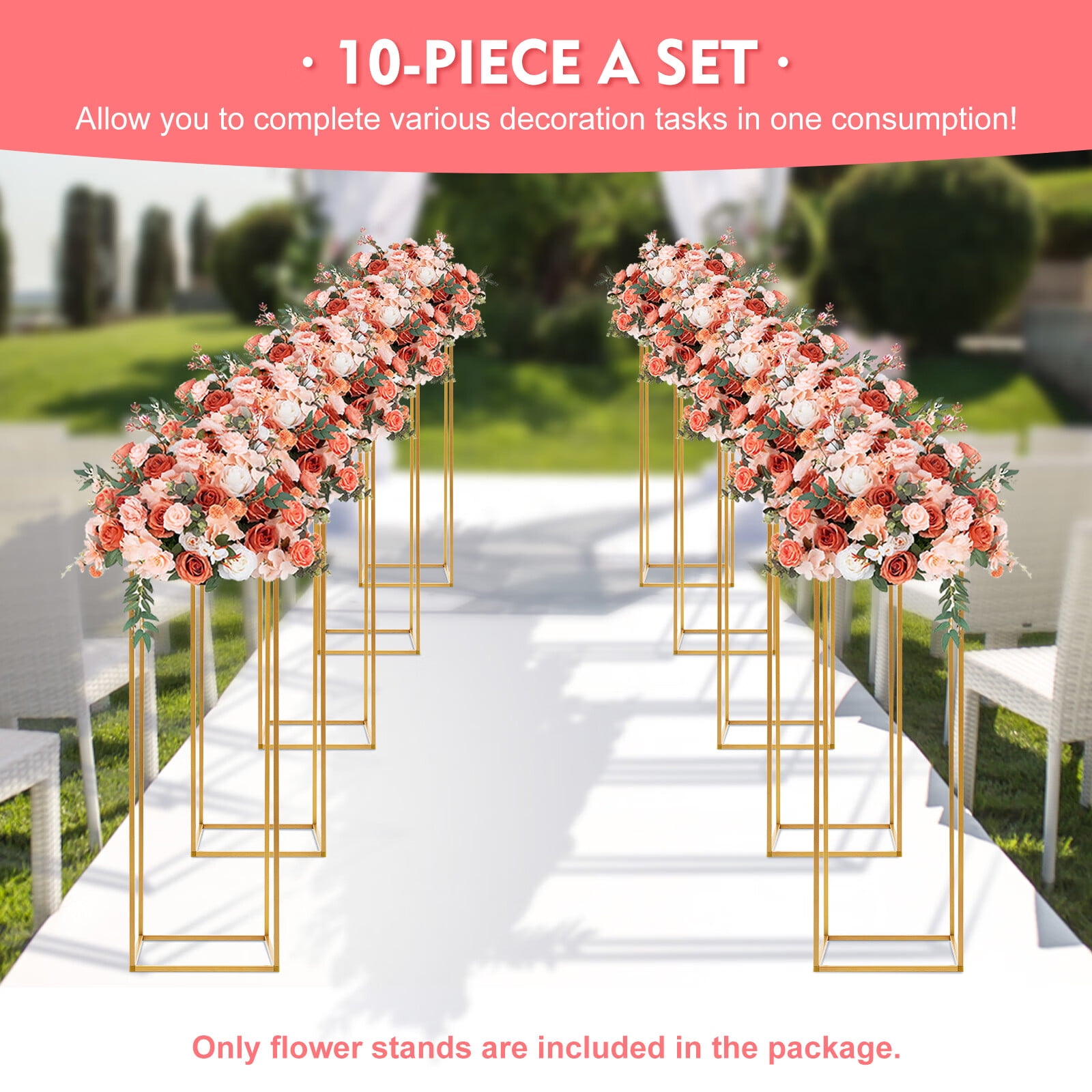 Anqidi Large Poster Stand Metal Wedding Decor Welcome Sign Rack Billboard  Advertising Shelf Holder Black 29.5x43.3In 