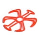 thumbnail image 5 of Eigraketly Almohadilla para casco de bicicleta eléctrica, forro protector desmontable para adultos y niños, rojo Rojo 2piezas Eigraketly CBP228611, 5 of 5