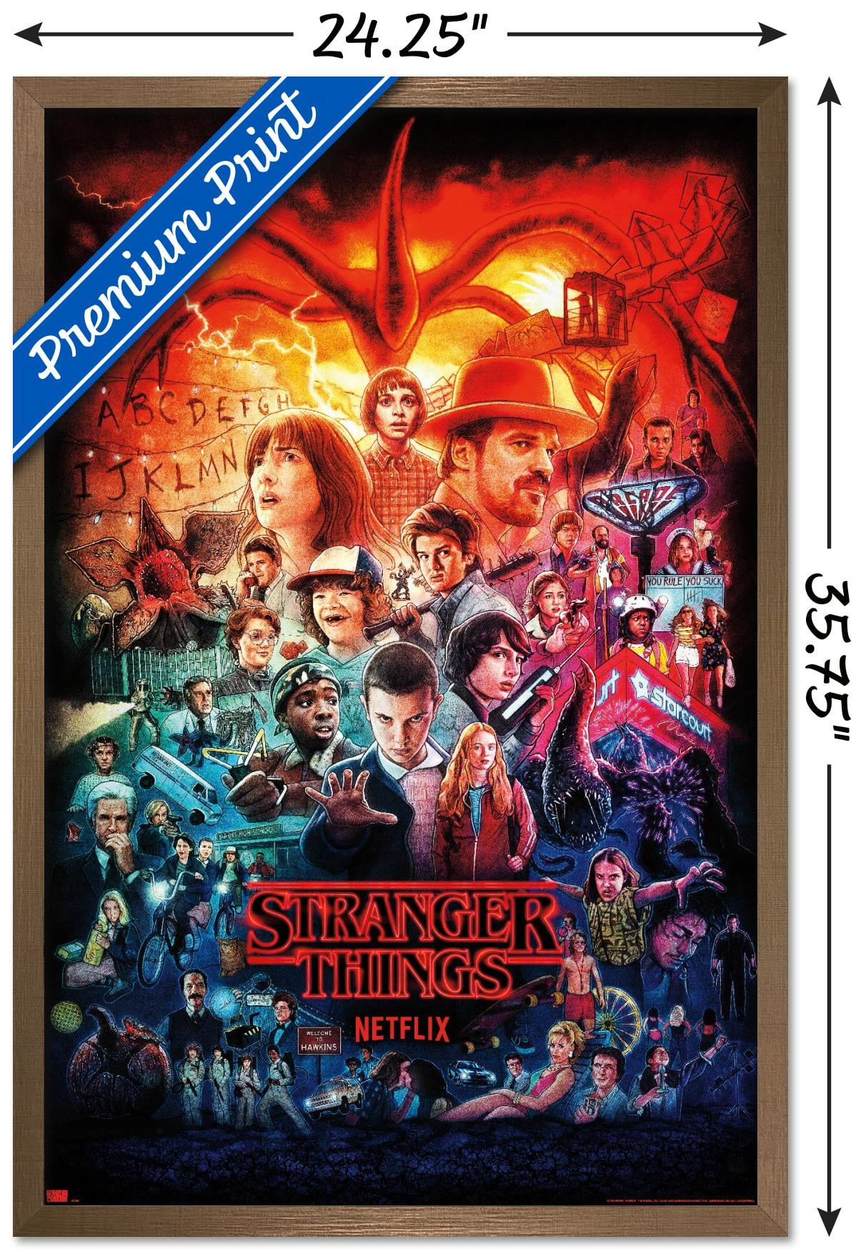 Netflix Stranger Things: Season 3 - One Sheet Wall Poster, 22.375 x 34