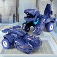 thumbnail image 3 of Dinosaurios Que Transforman Los Juguetes Del Coche Dinosaurios Resistentes A La Caída Coche De Juguete De Fricción Dinosaurios De Juguete Regalos Para Niños Vogacara FN007274-02, 3 of 6