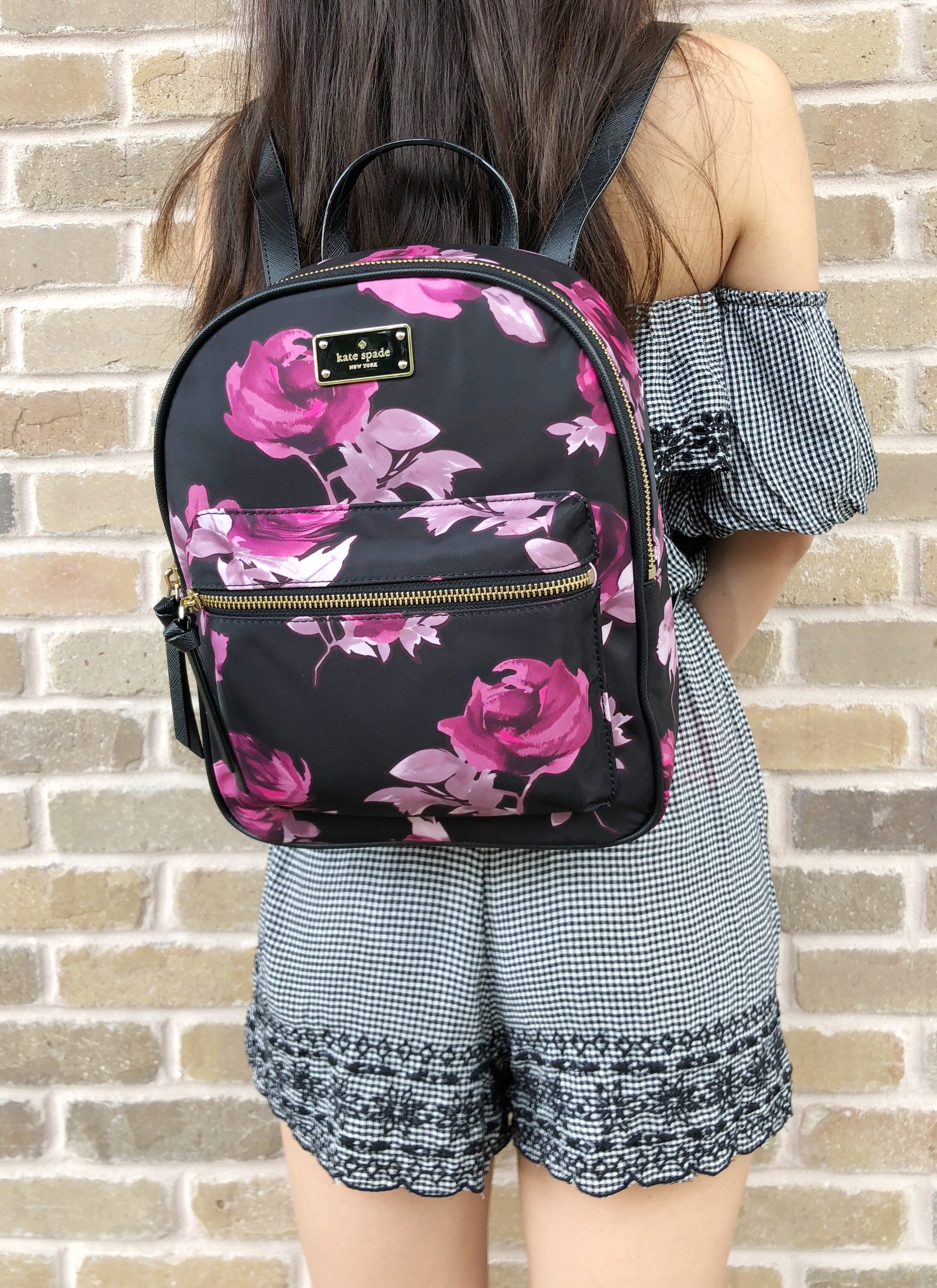 kate spade small bradley wilson road backpack