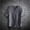 Gray, variant on Men's Boho Cotton Linen Shirt Short Sleeve Loose Ethnic Style Tee Casual Summer Beach Lightweight Vintage V-Neck T-shirts Gray