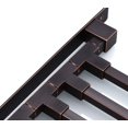 thumbnail image 4 of Oil Rubbed Bronze Towel Bars for Bathroom Wall Mounted Swivel Towel Rack Holder with Hooks 4-Arm, 4 of 5