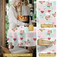 thumbnail image 5 of Pioneer Flower Floral Print Pattern Round Tablecloth 60 X 60 Inch, Wrinkle Resistant Wipeable Table Cloth for Kitchen Dining Picnic Patio Party, 5 of 6