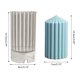 thumbnail image 2 of Coarse Rack Tip Scented Candle Mold Geometric Shape Plastic Candle Making Molds for Making Paraffin Wax and Carnauba Wax, 2 of 3