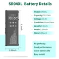 thumbnail image 2 of Batería DMKAOLLK SR04XL de 15,4 V, 450 mAh, para HP Omen 15, 2 of 7