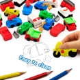 thumbnail image 3 of Borradores Satomoto para camiones, 40 unidades, rompecabezas 3D para desmontar coches para niños, 3 of 7