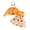 A08-A Orange, variant on CAICJ98 1st Birthday Girl Outfit Long Sleeve Velvet Cardigan Floral Turu Dress Headband Toddler Baby Girls Fall Winter Clothes (12-18 Months,White)