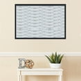 thumbnail image 3 of PinPix 36x24 Custom Cork Bulletin Board Watercolor Raindrops Navy Poster Board Has a Fabric Style Canvas Finish, Framed in Watercolor Raindrops Navy, by ArtToFrames (PinPix-1884), 3 of 5