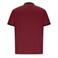 thumbnail image 3 of PBNBP Polos Shirts for Men,Mens Knitted Polos Shirts Quarter Zip Polos T Shirt Short Sleeve Regular Fit Shirt for Summer, 3 of 7