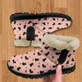 thumbnail image 2 of FUIALDOLG Fur Lined Boots for Women Winter Snow Ankle Booties Waterproof Rain Boots Warm Adjustable Slip On Shoes Outdoor, 2 of 8