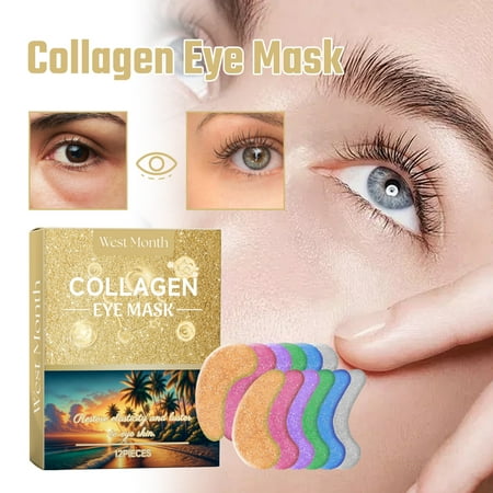West Month Collagen Eye Mask Moisturizes And Moisturizes The Elastic Muscle Of The Eyes And Reduces The Fine Lines Of The Dark Circles Under The Eyes
