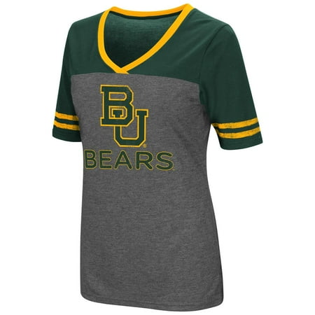 Ladies Colosseum Mctwist Baylor University Bears Jersey T