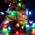 thumbnail image 5 of Bibana 200 LED 66ft C6 Christmas String Lights, Extendable Indoor & Outdoor Use with 8 Modes Timer Waterproof for Party Holiday Decor (Multicolor), 5 of 6