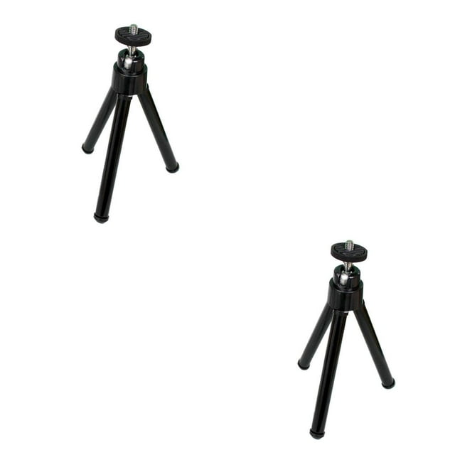 ziyahi Bluetooth Remote Control Mobile Phone Telescopic Stand Bracket Self-Timer Black 2Set