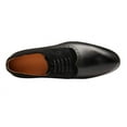 thumbnail image 3 of Santimon Men Leather Dress Shoes Brogue Oxford Shoes Lace Up Formal Business Shoes Black 11.5 US, 3 of 7