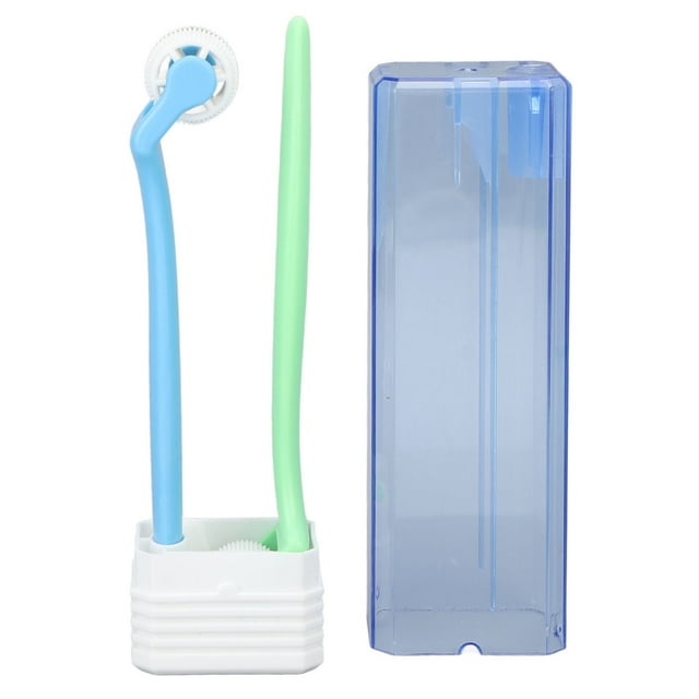 Rodillo para masaje facial, 2 uds., promueve la circulación sanguínea, elimina las arrugas, rodillo tensor para estiramiento de la piel (azul y verde)