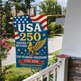 thumbnail image 6 of America 250th Birthday Garden Flag 12x18, 250 Years USA Celebrates Patriotic Yard Decor for 4th of July Veterans Day, 6 of 6