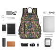 thumbnail image 6 of Daiia Snake And Flower School Backpack for Men and Women Lightweight Backpack Durable Backpack Water-Resistant,Travel,Work Bag, 6 of 9