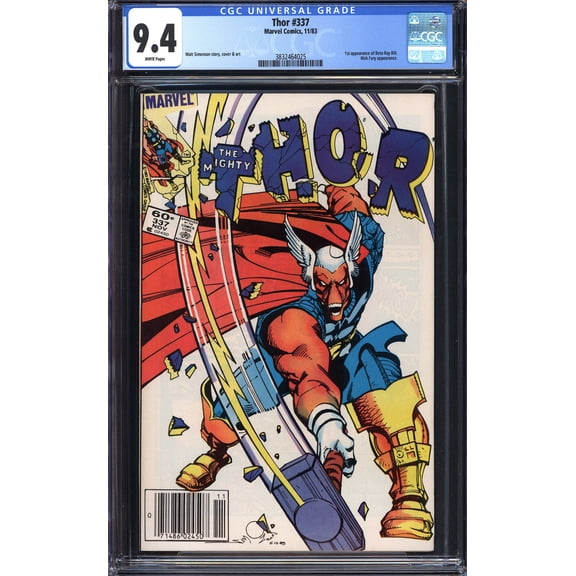 Thor #337 - CGC 9.4 Comic Book