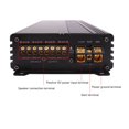 thumbnail image 4 of Amplificador Para Automóvil, Amplificador De 4 Canales, Disipación De Calor Rápida, Puenteable Para Altavoces, Subwoofers, 4 of 7