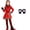 Red-4, variant on KAWELL Princess Red Costumes Outfits with Gloves Halloween Wonderland Cosplay Dress Up 4-13 Years