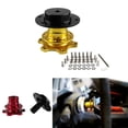 thumbnail image 4 of Separador De Volante De Coche De Carreras, Aleación De Aluminio De 6 Orificios, Liberación Rápida, Espaciador De Volante Autoblocante Universal, Adaptador A Presión Para Race Rally Motorsport Advancent VI009545-03, 4 of 7