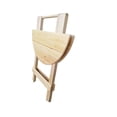 thumbnail image 2 of Mesa plegable mesa pegable de Madera redonda, 2 of 2