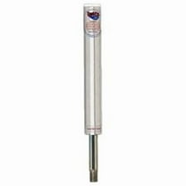 Attwood 2114 Lock'N-Pin 3/4" Pin Post - Brushed Aluminum, Fixed 11" Hgt, 1.5" Dia, Non-Threaded