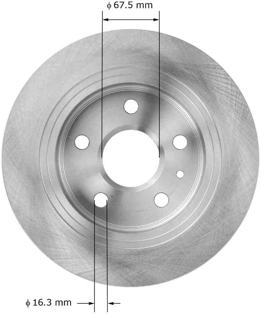Bendix PRT6034 Premium Brake Rotor