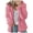 Hot Pink, variant on Aayomet Winter Coats For Women Plus Size Women's Packable Hooded Rain Jacket with Bow,Purple S