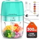 thumbnail image 1 of Mini procesador de alimentos recargable portátil e inalámbrico de 250 ml con hoja de acero inoxidable, picador eléctrico de ajo para verduras, licuadora para nueces, chile, cebolla, carne picada y, 1 of 5