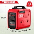 thumbnail image 2 of Generador inversor POXURIO 3450W Dual Fuel 6L 8.3h 120V, 2 of 9