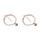 thumbnail image 1 of Minnieouse Pearl Beaded Bracelet Wedding Women Bangle with Chain Office Vacation Extension Jewelry Gifts Personalized Party Costume Perle 2piezas, 1 of 6