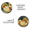 thumbnail image 3 of UPGRATOR Cesta Multiusos Imitación Rattan Para Almacenaje De Comida Y, 3 of 8