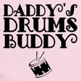 thumbnail image 2 of CafePress - Daddys Drums Buddy Body Suit - Baby Light Bodysuit, Size Newborn - 24 Months, 2 of 4