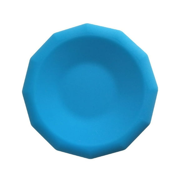 Blue Portable Yoga Knee Pads Cushion for Knees Hands Wrists Elbows Thickened Anti‑slip Silicone