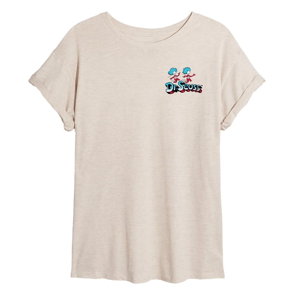 Dr. Seuss - Things Were Here - Women's Oversized Graphic T-Shirt