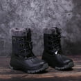 thumbnail image 6 of Nova Utopia Boys Girls Snow Boots NFWB03 BlackGrey 1, 6 of 7