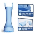 thumbnail image 3 of Kushyshoo Little Big Kids Rain Boots Boys Girls Blue Solid Boots Size 5, 3 of 6