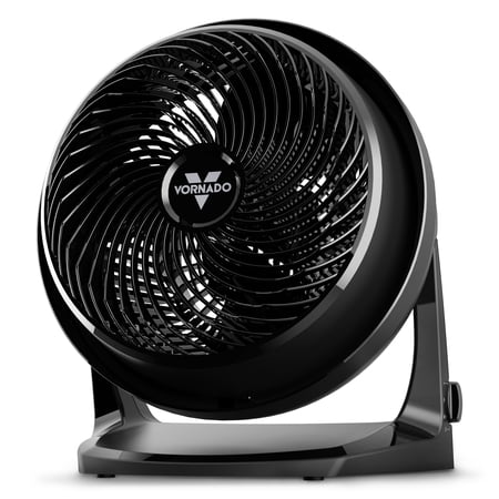 VORNADO 62 WHOLE ROOM AIR CIRCULATOR, 3-SPEED, FLOOR FAN FOR BEDROOM, OFFICE, HOME, QUIET COOLING, BLACK