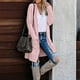 thumbnail image 2 of Cárdigan Suéteres Para Mujer Otoño Invierno Suéteres Casual Tejido Sólido Suelto Manga Larga Cuello en V Tops Odeerbi  ODB178157, 2 of 6